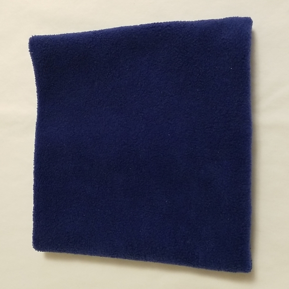 Double Layer Fleece Neck Gaitor ~ Youth Size ~ Blue - Picture 4 of 4